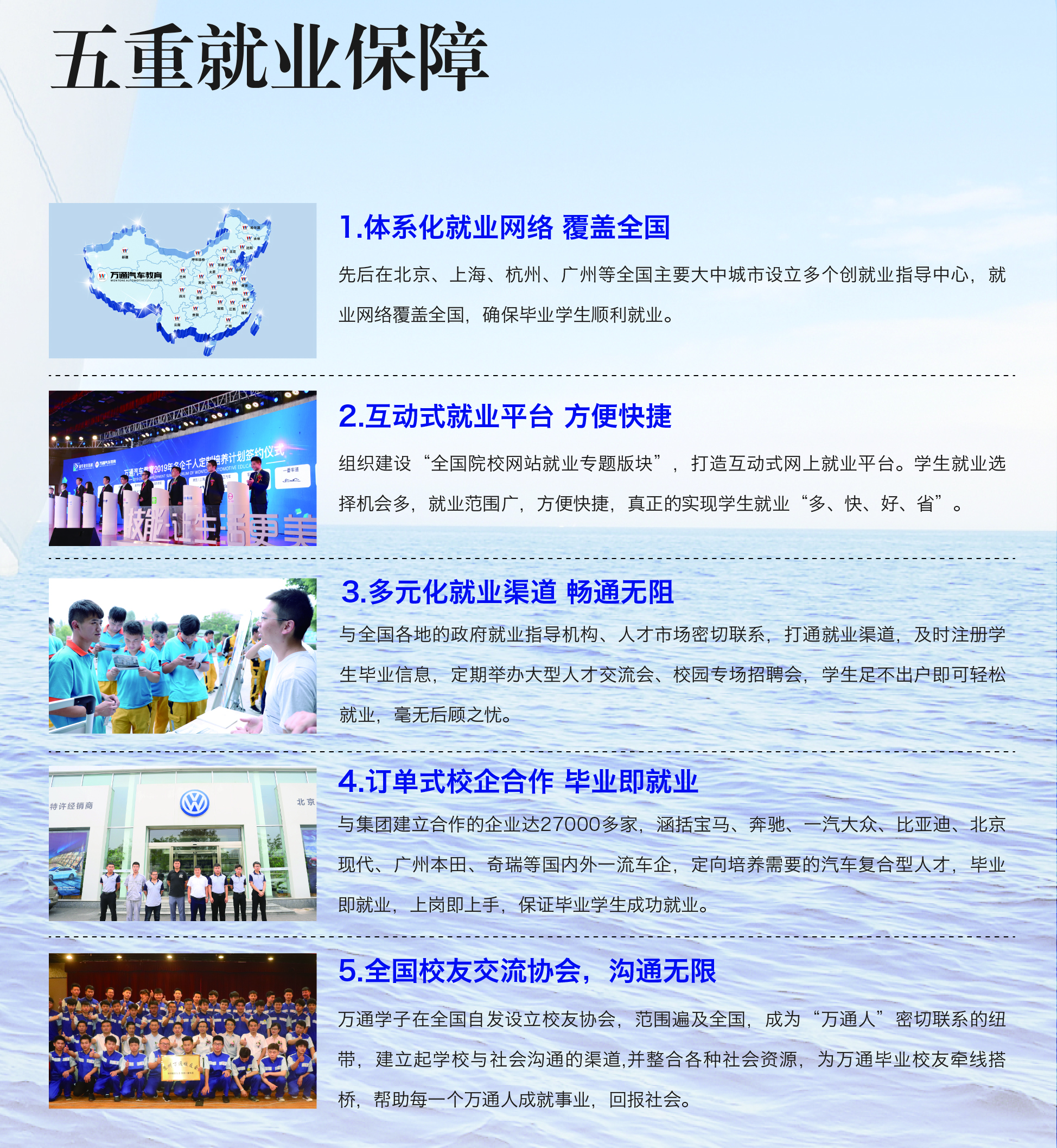 五重就业保障_太原万通汽车学校